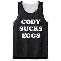 Cody Sucks Eggs Mesh Reversible Basketball Jersey Tank