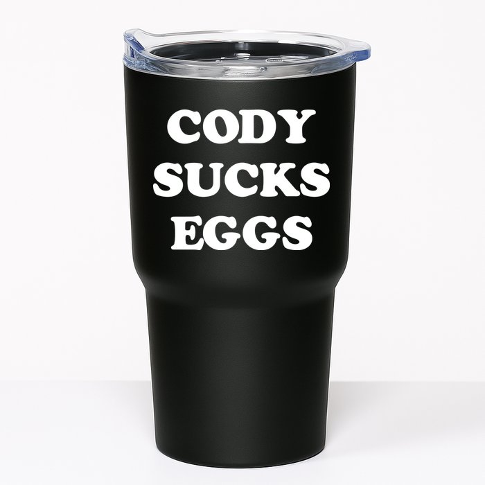 Cody Sucks Eggs Tumbler