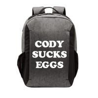 Cody Sucks Eggs Vector Backpack