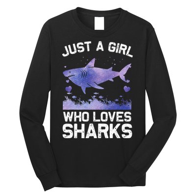 Cool Shark For Wo Shark Whale Shark Lover Long Sleeve Shirt