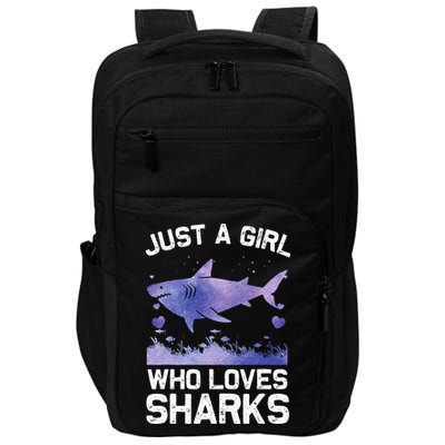 Cool Shark For Wo Shark Whale Shark Lover Impact Tech Backpack