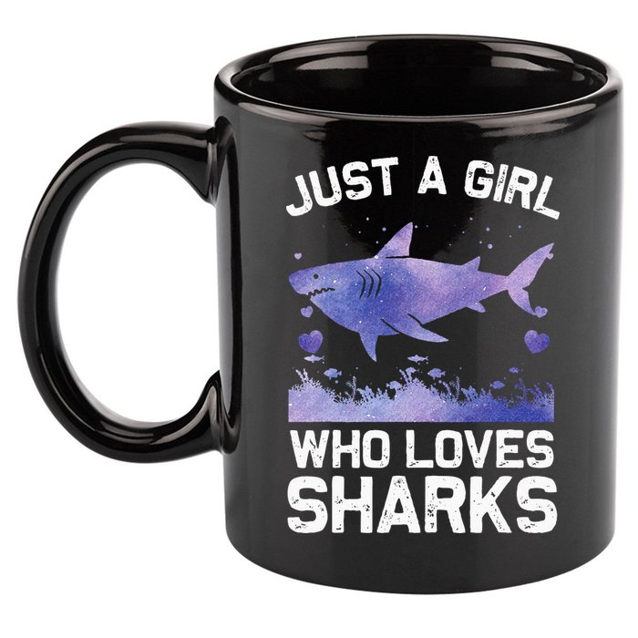 Cool Shark For Wo Shark Whale Shark Lover 11oz C Handle Ceramic Mug