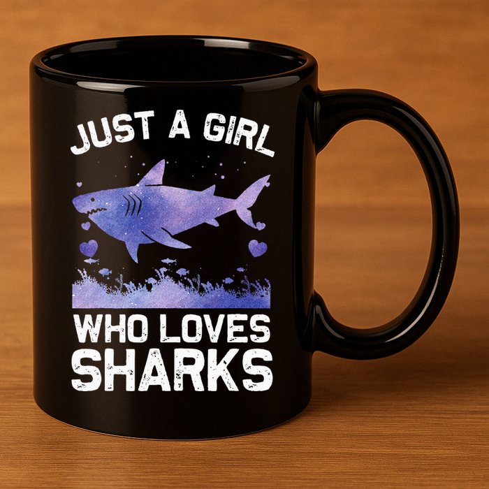 Cool Shark For Wo Shark Whale Shark Lover 11oz C Handle Ceramic Mug
