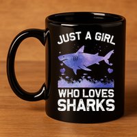 Cool Shark For Wo Shark Whale Shark Lover 11oz C Handle Ceramic Mug