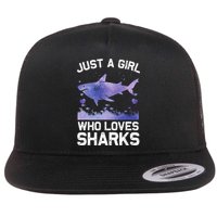 Cool Shark For Wo Shark Whale Shark Lover Flatbill Hat
