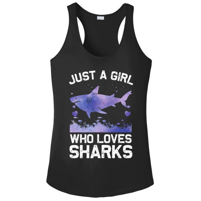 Cool Shark For Wo Shark Whale Shark Lover Ladies PosiCharge Competitor Racerback Tank