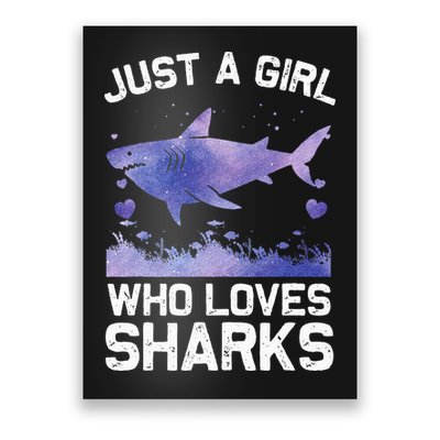 Cool Shark For Wo Shark Whale Shark Lover Poster