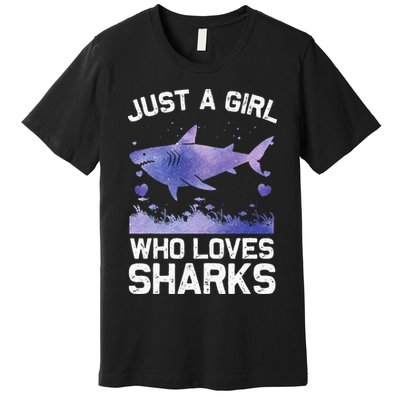 Cool Shark For Wo Shark Whale Shark Lover Premium T-Shirt