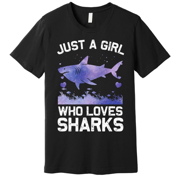 Cool Shark For Wo Shark Whale Shark Lover Premium T-Shirt