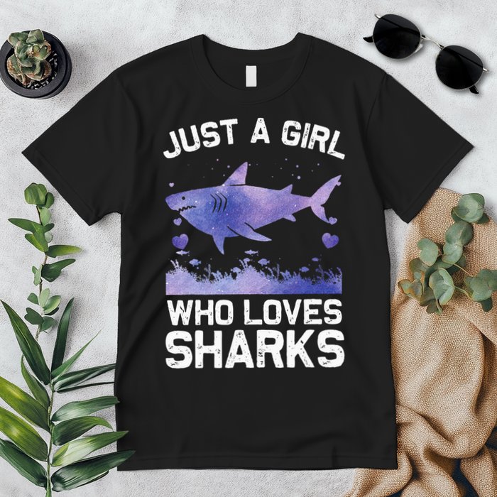 Cool Shark For Wo Shark Whale Shark Lover Premium T-Shirt