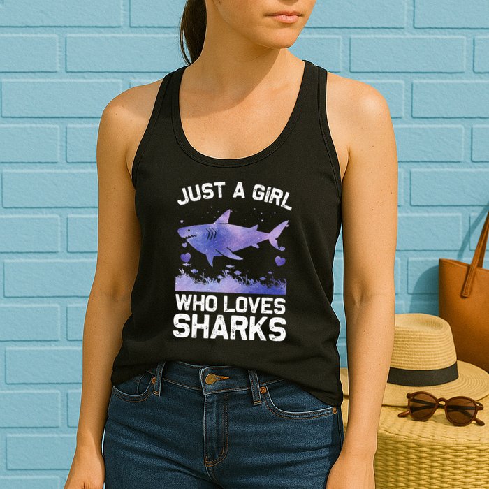 Cool Shark For Wo Shark Whale Shark Lover Womens Tank Top