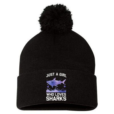 Cool Shark For Wo Shark Whale Shark Lover Pom Pom 12in Knit Beanie