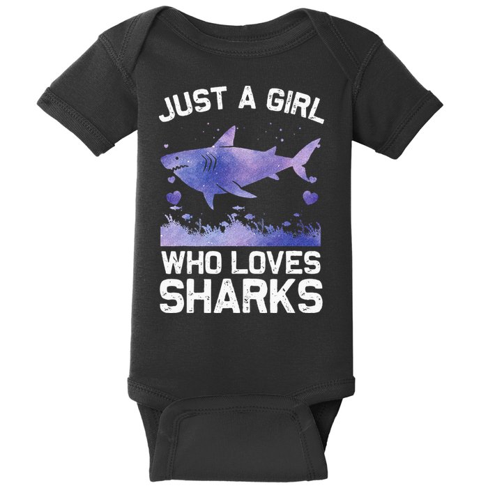 Cool Shark For Wo Shark Whale Shark Lover Baby Bodysuit