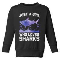 Cool Shark For Wo Shark Whale Shark Lover Toddler Sweatshirt