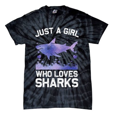 Cool Shark For Wo Shark Whale Shark Lover Tie-Dye T-Shirt