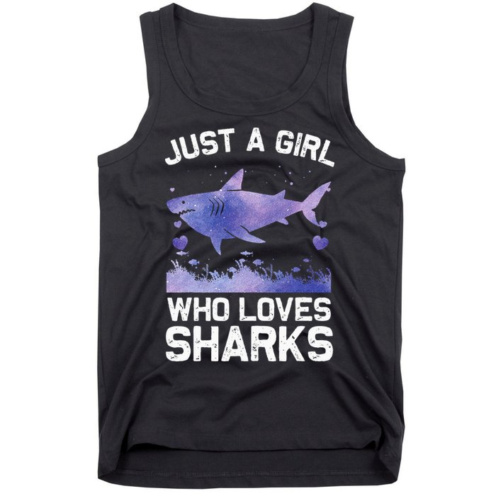 Cool Shark For Wo Shark Whale Shark Lover Tank Top