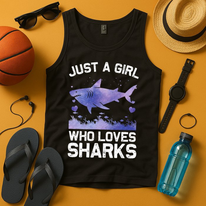 Cool Shark For Wo Shark Whale Shark Lover Tank Top