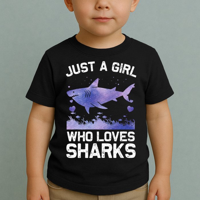 Cool Shark For Wo Shark Whale Shark Lover Toddler T-Shirt