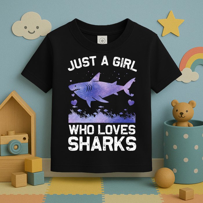 Cool Shark For Wo Shark Whale Shark Lover Toddler T-Shirt
