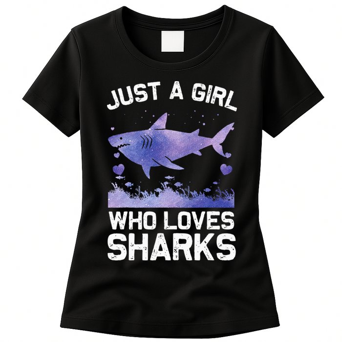 Cool Shark For Wo Shark Whale Shark Lover Womens T-Shirt