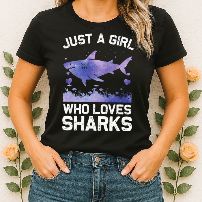 Cool Shark For Wo Shark Whale Shark Lover Womens T-Shirt