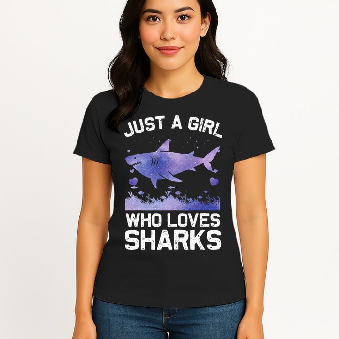 Cool Shark For Wo Shark Whale Shark Lover Womens T-Shirt