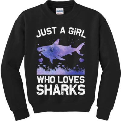 Cool Shark For Wo Shark Whale Shark Lover Kids Sweatshirt