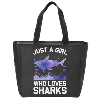 Cool Shark For Wo Shark Whale Shark Lover Zip Tote Bag
