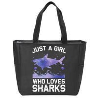 Cool Shark For Wo Shark Whale Shark Lover Zip Tote Bag