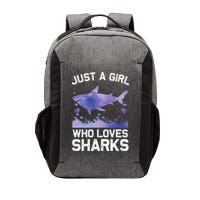 Cool Shark For Wo Shark Whale Shark Lover Vector Backpack