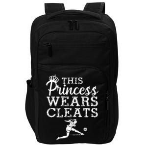 Cool Soccer For Women Princess Wears Cleats Football Impact Tech Backpack