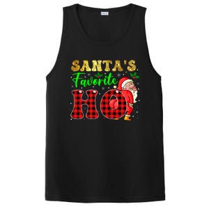 Christmas Santa's Favorite Ho Xmas Pajama Funny Naughty Meaningful Gift PosiCharge Competitor Tank