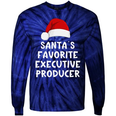 Christmas SantaS Favorite Game Developer Pajama Designer Tie-Dye Long Sleeve Shirt