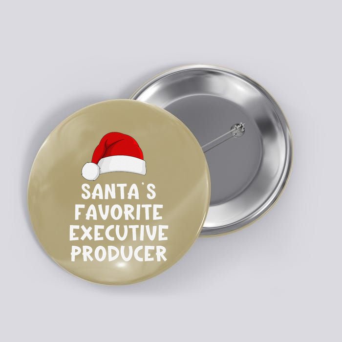 Christmas SantaS Favorite Game Developer Pajama Designer Button