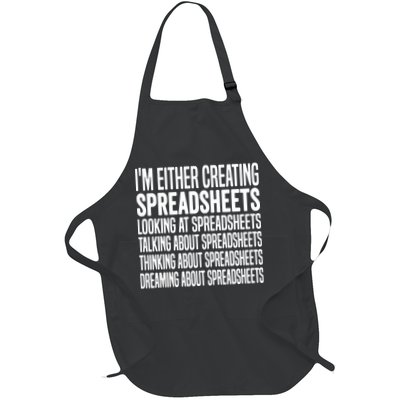 Creating Spreadsheet For That Office Worker Full-Length Apron With Pockets