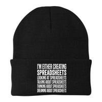 Creating Spreadsheet For That Office Worker Knit Cap Winter Beanie