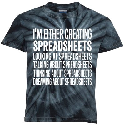 Creating Spreadsheet For That Office Worker Kids Tie-Dye T-Shirt