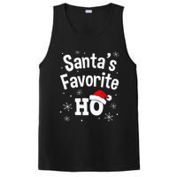 Christmas Santas Favorite Ho Adult Naughty Pajama PosiCharge Competitor Tank