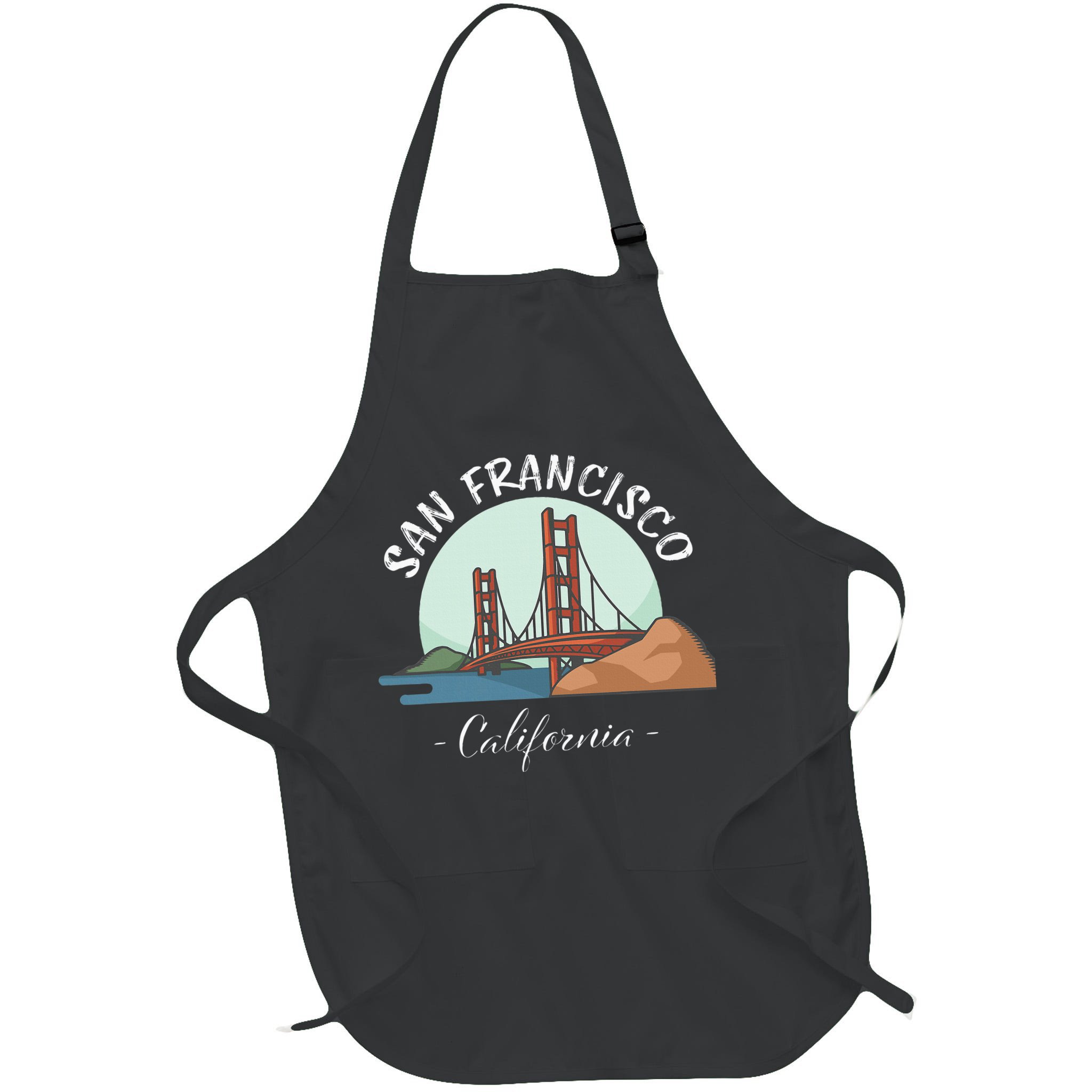 California San Francisco Gift Golden Gate Bridge Souvenir Apron