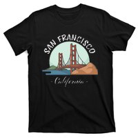 California San Francisco Gift Golden Gate Bridge Souvenir T-Shirt