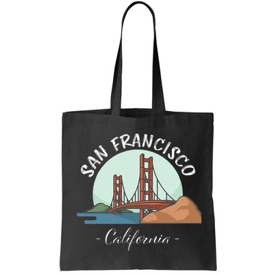 California San Francisco Gift Golden Gate Bridge Souvenir Bag