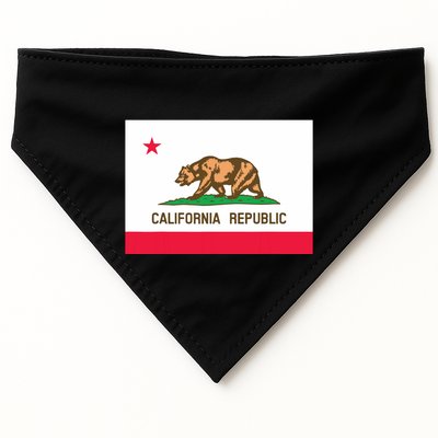 California State Flag T USA-Made Doggie Bandana