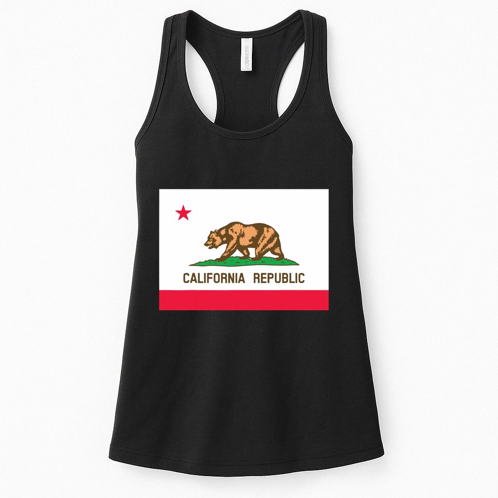 California State Flag T Womens Tank Top