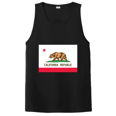 California State Flag T PosiCharge Competitor Tank