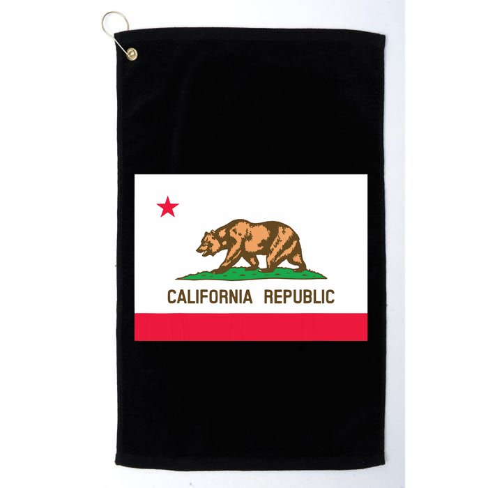 California State Flag T Golf Towel