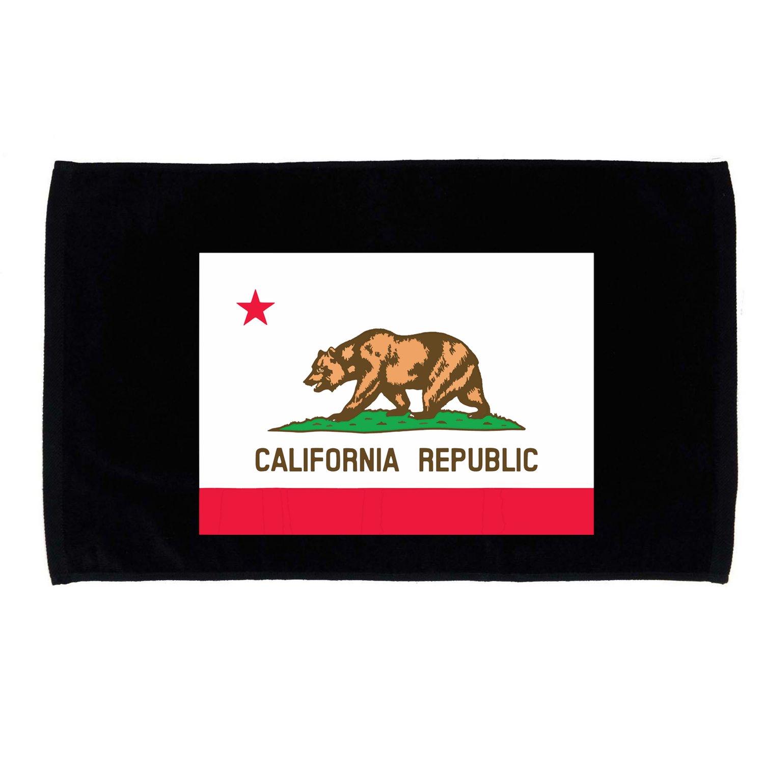 California State Flag T Microfiber Hand Towel