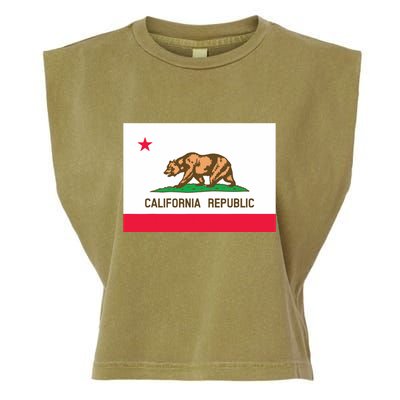 California State Flag T Garment-Dyed Women's Muscle Tee