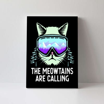 Cool Snowboard For  Ski Lover Mountain Skier Canvas