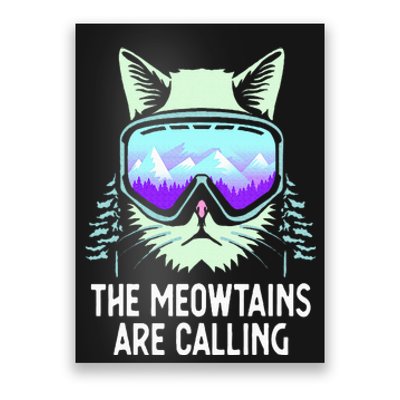 Cool Snowboard For  Ski Lover Mountain Skier Poster