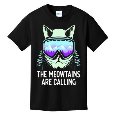 Cool Snowboard For  Ski Lover Mountain Skier Kids T-Shirt